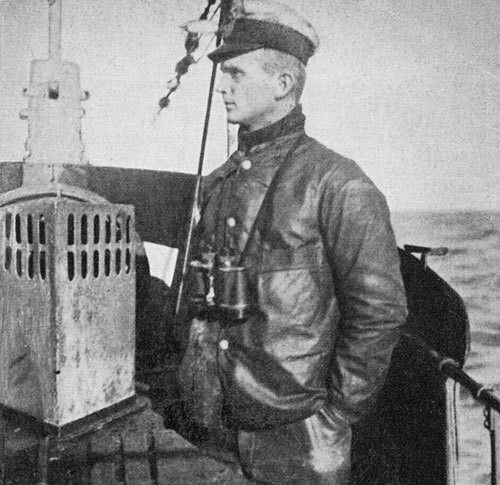 Karl Dönitz as Watch Officer of U-39