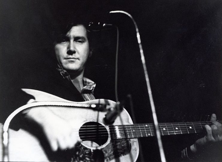 Phil Ochs in 1977.Photo: Kenneth Tash CC BY-SA 4.0