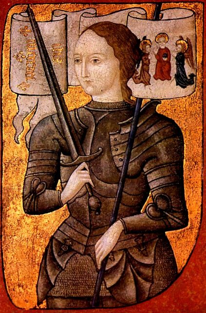 Saint Joan of Arc,a Miniature (15th century)