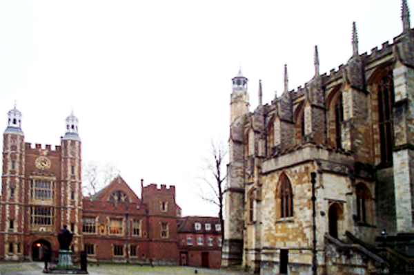 School Yard, Eton College where Jones graduated.Photo: Soerfm CC BY-SA 3.0