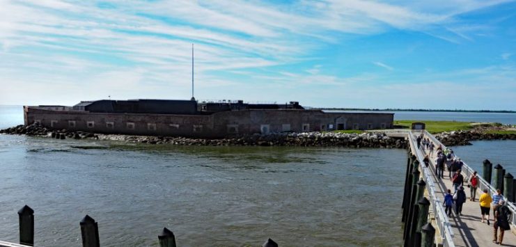 Fort Sumter, Charleston, South Carolina, USA.