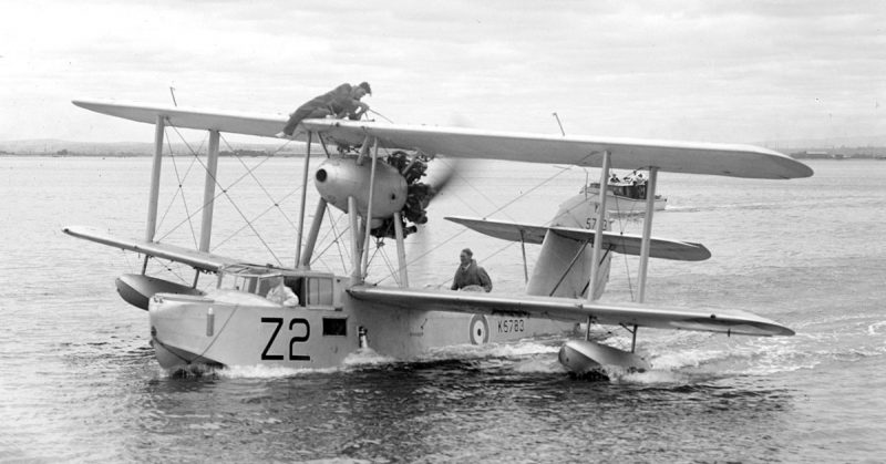 Supermarine Walrus I, serial number K5783, from the first production batch.1937/9