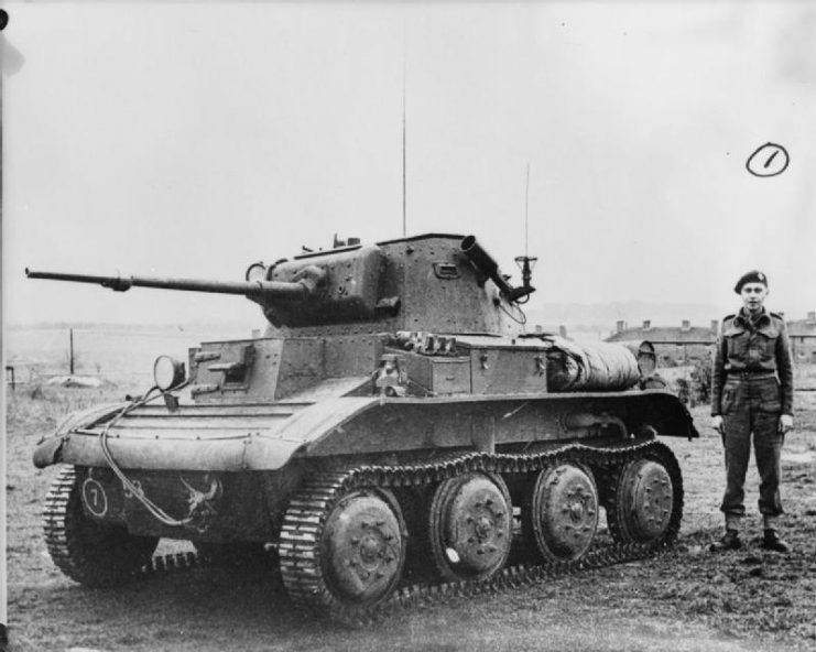 Light Tank Mk VII Tetrarch – originally used by British airborne forces, but was eventually replaced by the Locust.