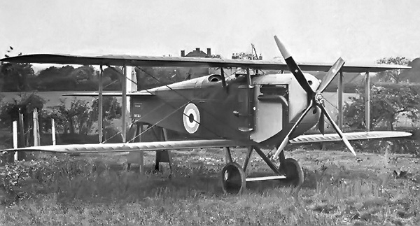 The Austin-Ball A.F.B.1 fighter pictured outside the Austin Longbridge works, mid 1917.