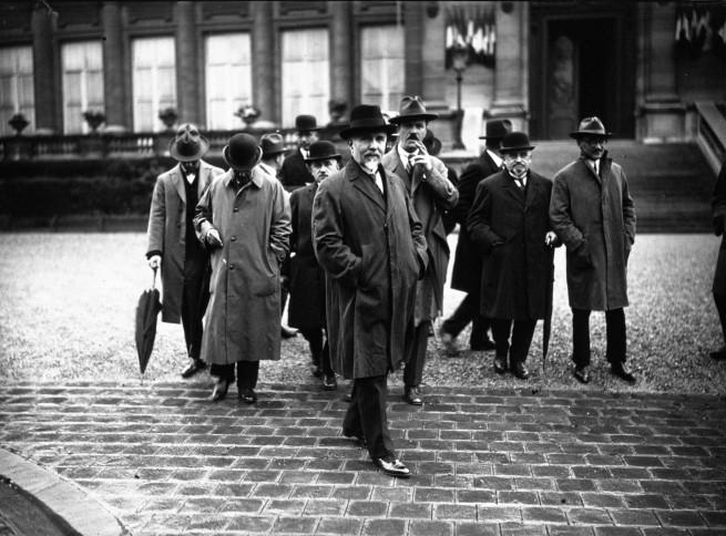 The Greek ambassador to France, Karapanos, during the discussions at the League of Nations over the Greco-Bulgarian conflict in 1925