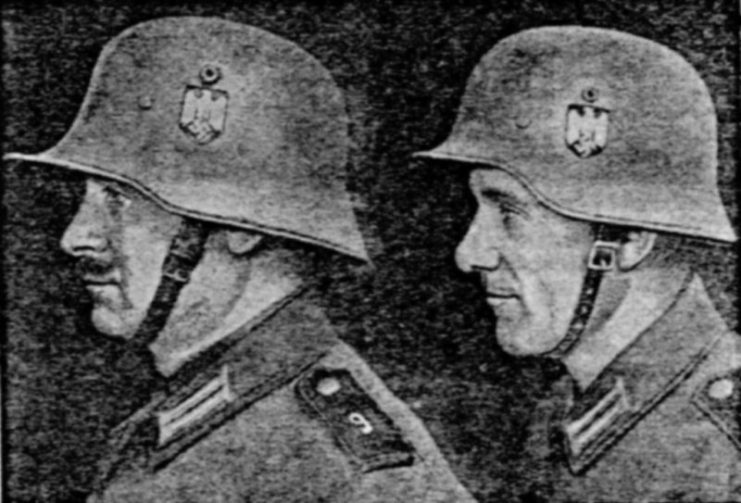 The Stahlhelm M16 and M35 in comparison