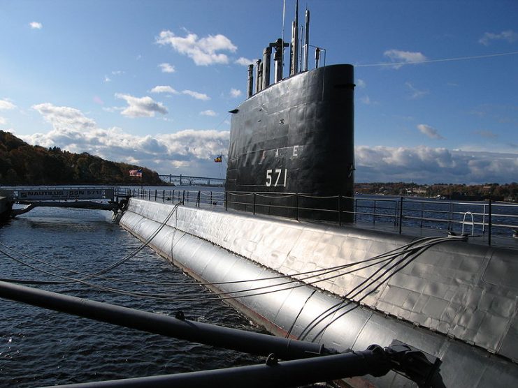 The USS Nautilus permanently docked at the US Submarine Force Museum and Library, Groton, CT.Photo: Victor-ny CC BY-SA 3.0