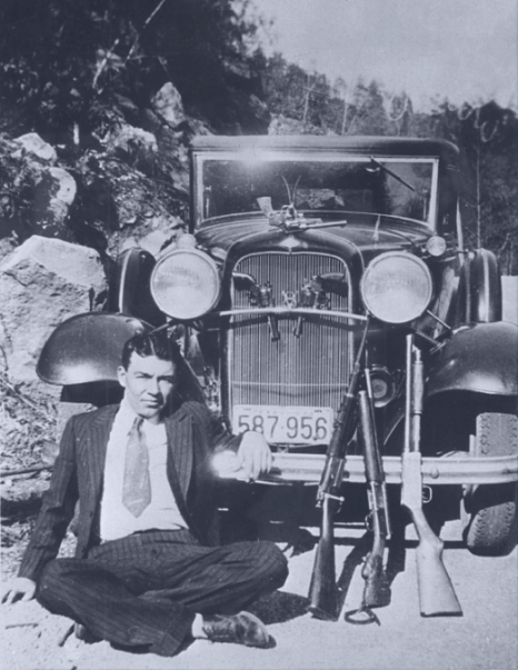 Just 16 years old, W. D. Jones committed two murders in his first two weeks as Clyde Barrow’s protégé. The cut-down shotgun is one of Barrow’s “whippit” guns.