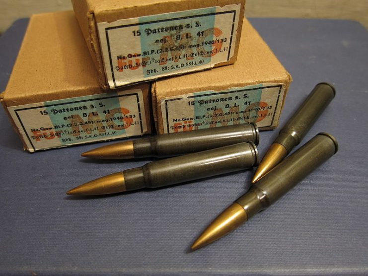 World War 2 German ammunition.Photo: Arielnyc2006 CC BY-SA 3.0