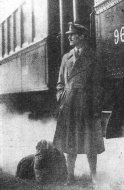 British Army officer in the First World War.