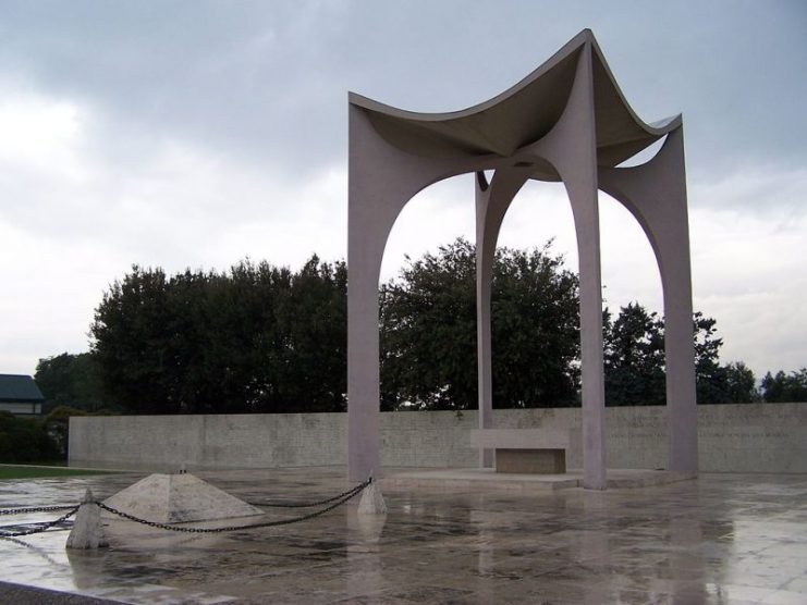 Brazilian Military Cemetery in Pistoia, Italy.Photo: Giovanni Baldini CC BY 3.0