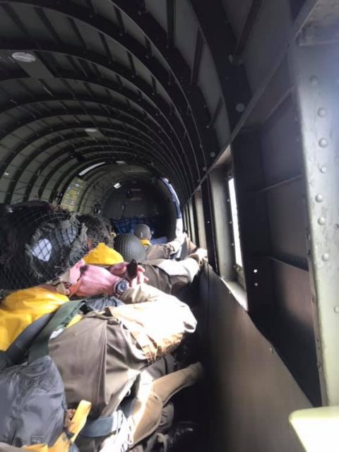 Inside a C-47