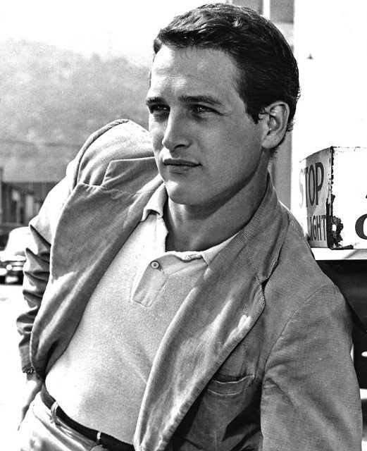 Original studio publicity photo of Paul Newman. Date 1954