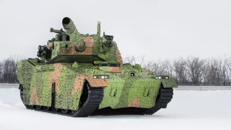 Mobile Protected Firepower. Copyright © 2019 BAE Systems.