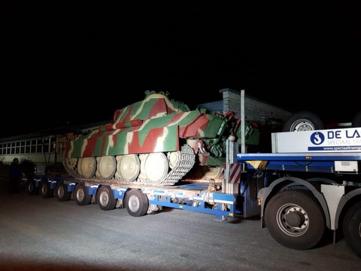 Overloon War Museum panther loaded