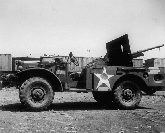 Dodge WC55 M6 37 mm Gun Motor Carriage M6.