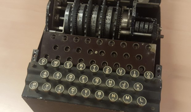 Historical coding machine in War Museum Overloon