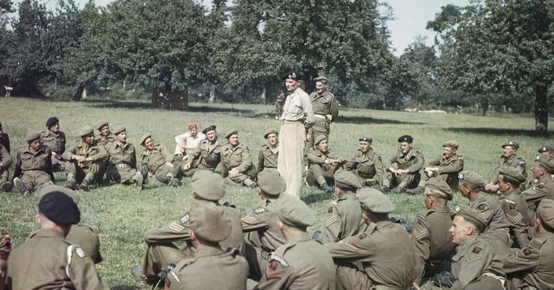 General Montgomery Decorates Men of the 50th Division in Normandy, 17 July 1944