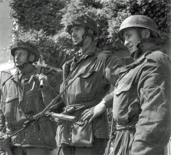 Glider infantry of the 2nd Battalion, Oxfordshire and Buckinghamshire Light Infantry, of the 6th Airlanding Brigade, 6th Airborne Division