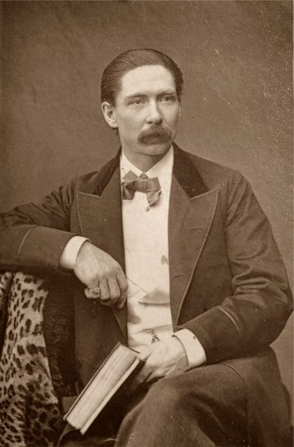 John Nevil Maskelyne 1839-1917, English stage-illusionist and inventor.