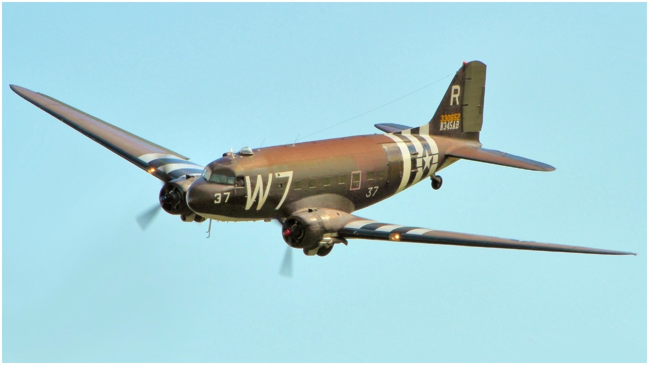 C-47 over Duxford