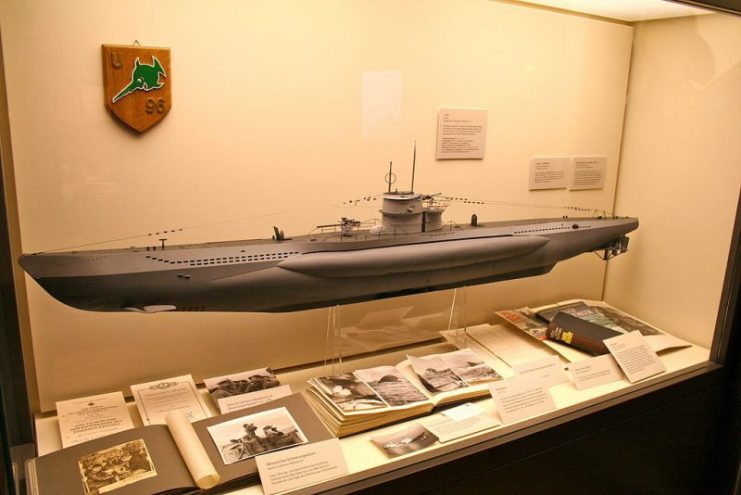Scale model of U-96.Photo: Andrey Belenko CC BY 2.0