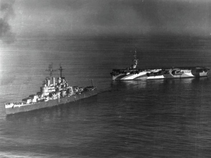 USS Birmingham and USS Block Island