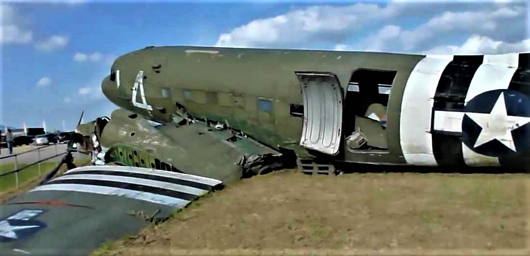 Wrecked c-47