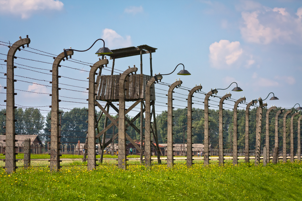 Auschwitz - Birkenau, not Stutthof concentration camp