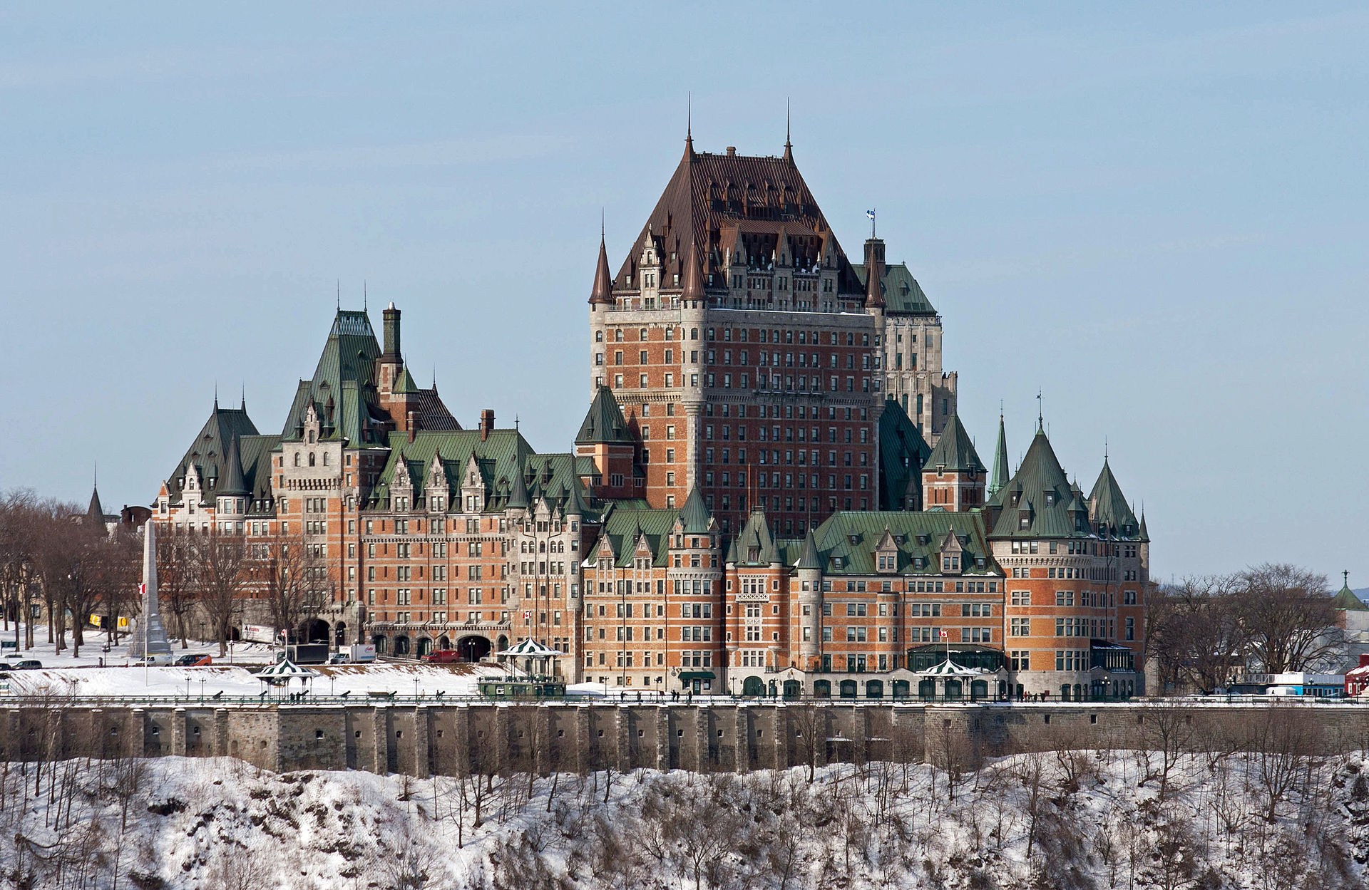 Château Frontenac where the conference was held. Bernard Gagnon CC BY-SA 4.0