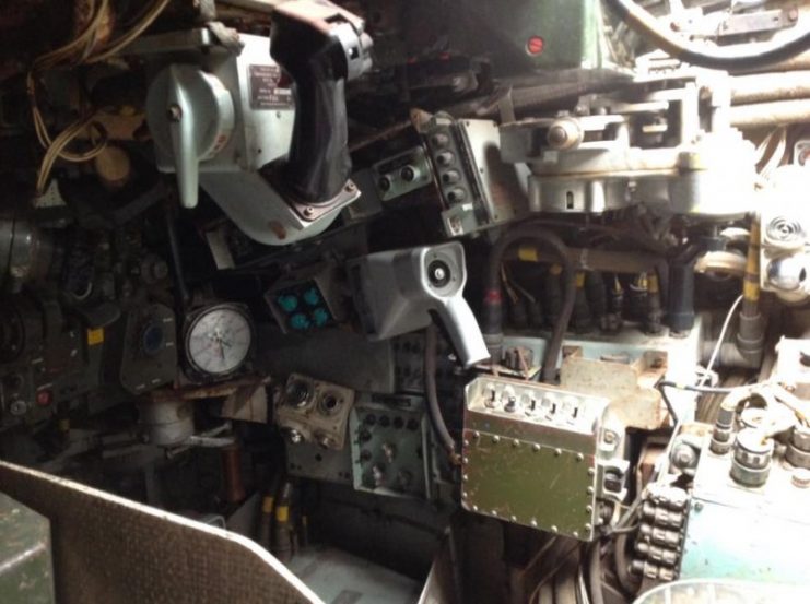 Inside the Chieftain tank © Mark Hart