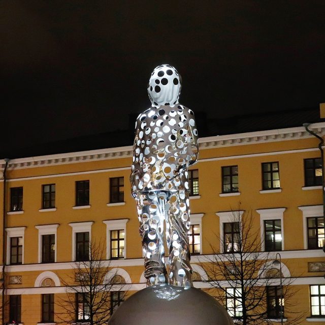 The Finnish National Monument of the Winter War erected in 2017.