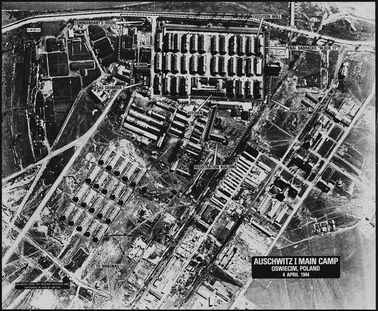 Taken April 4, 1944, Auschwitz, Poland