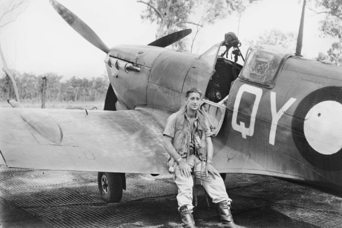 WW2 Flight Sergeant Colin Duncan. Credit: Australian War Memorial