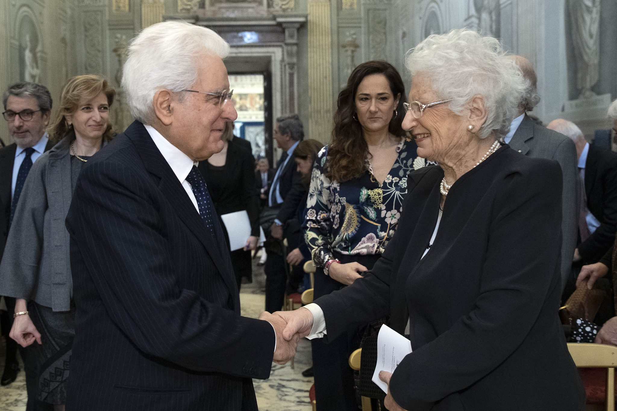 Liliana Segre. Photo Credit: Presidency of Italian Republic