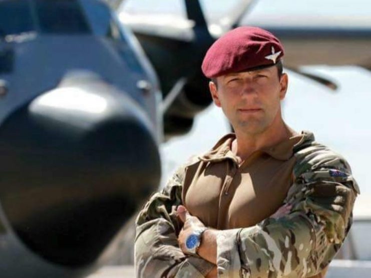 Military adviser and former British paratrooper Paul Biddiss. Courtesy Paul Biddiss