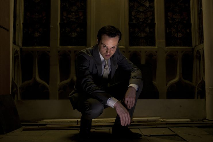 Andrew Scott as Jim Moriarty in 'Sherlock'