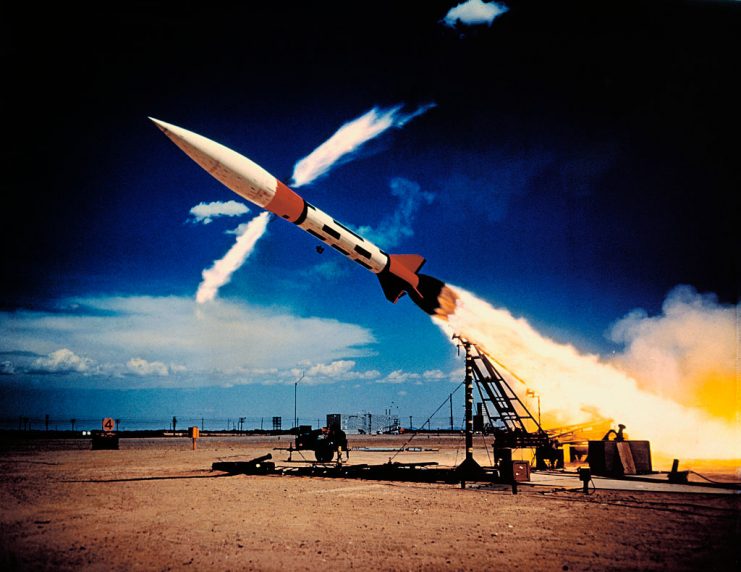White Sands missile range.