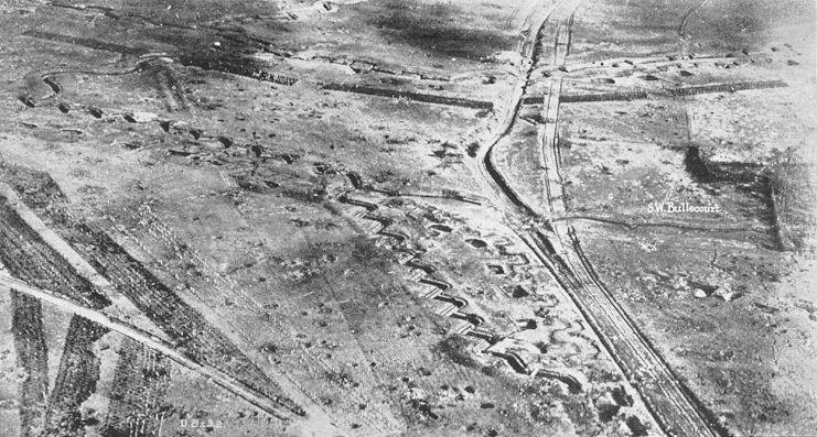 The Hindenburg Line at Bullecourt, two years after the war
