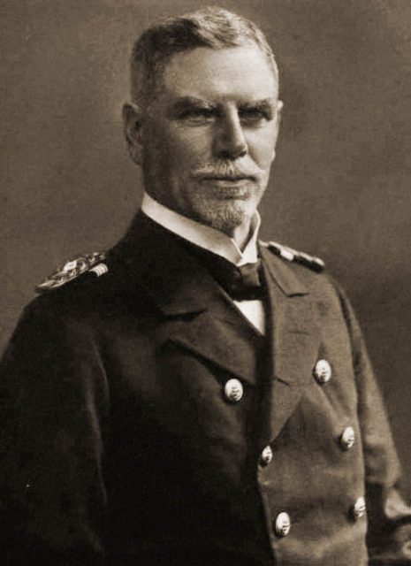 Vizeadmiral Maximilian von Spee, who would command Scharnhorst during World War I