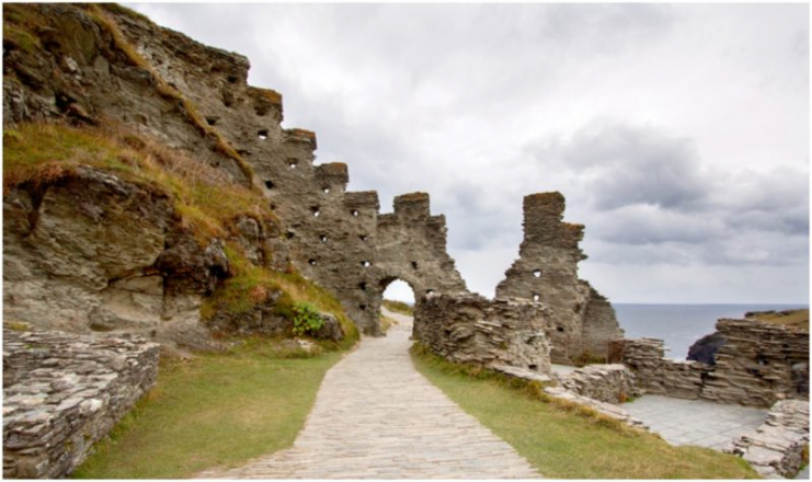 A windswept headland off the Atlantic coast of Cornwall, Tintagel is a land shrouded in myth