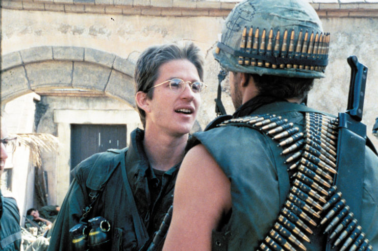 Matthew Modine as Pvt. J.T. "Joker" Davis in 'Full Metal Jacket'