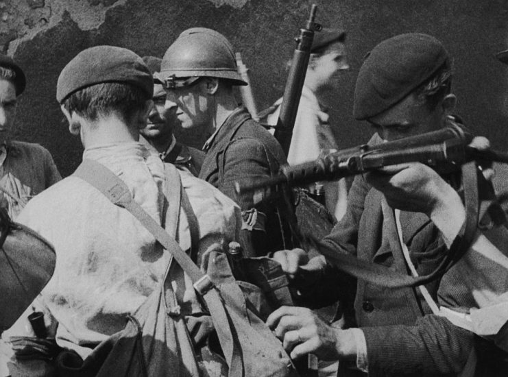 Members of the French Resistance in southern France during World War II, circa 1943. (Photo by FPG/Hulton Archive/Getty Images)