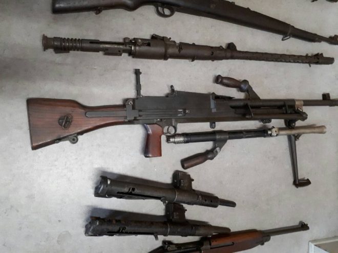 Another Cache of Weapons – part of a weapons amnesty in Denmark