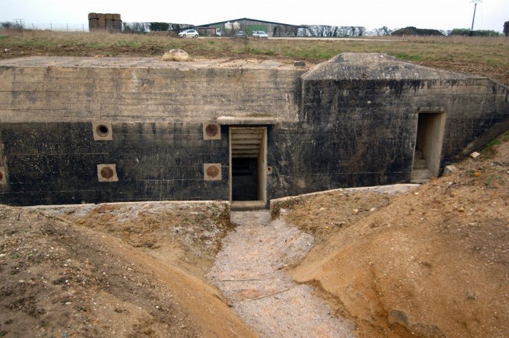 concrete bunker 