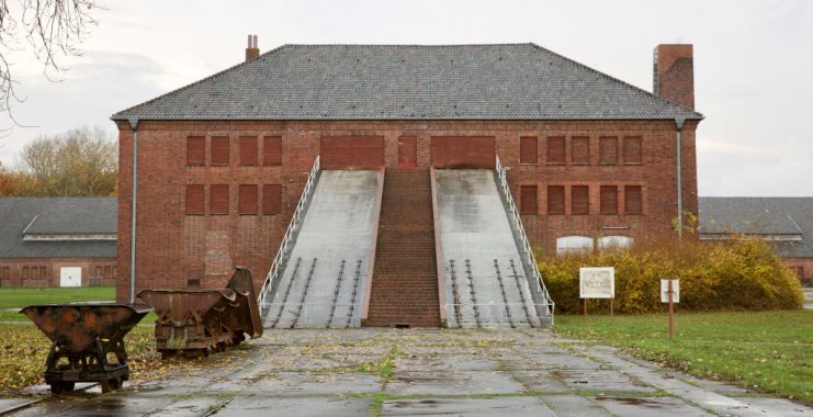 Neuengamme Concentration Camp. The brick factory. Neuengamme, Hamburg, 13 November 2018. (Photo by Noe Falk Nielsen/NurPhoto via Getty Images)