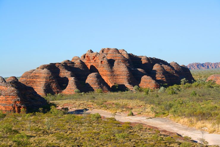 Sandstone domes of the Bungle Bungle Range Bäras CC BY-SA 3.0