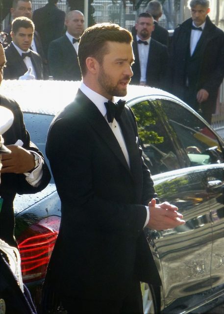 Timberlake at the 2016 Cannes Film Festival. GabboT – CC BY-SA 2.0