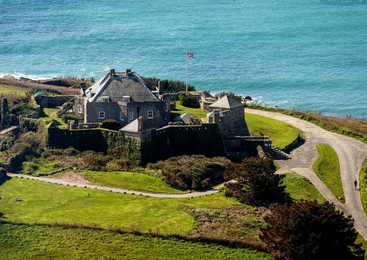 The Star Castle Hotel a great base for the Garrison Walls walk on St Mary’s Isles of Scilly. UK.