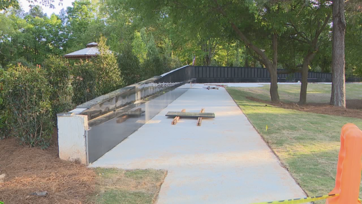 Johns Creek police want to know who vandalized a replica of the Vietnam Veterans Memorial. (FOX 5)